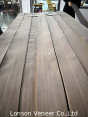 Le grain droit de vrai placage en bois de Lonson Rift Cut Walnut Veneer 250cm a scié