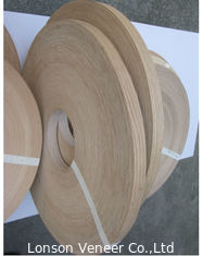 Peau de la bordure foncée 15MM de stratifié en bois ISO9001 et coller les bandes en bois de placage